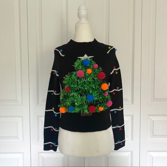 So It Is Sweaters - Pom-Pom Ugly Christmas Xmas Sweater 🎄